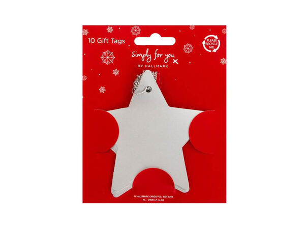 Christmas Foil Tags