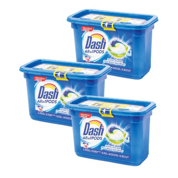 Capsules regular Dash, 16 pcs