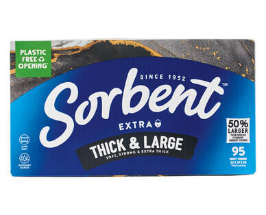 Sorbent Facial Tissues 95pk