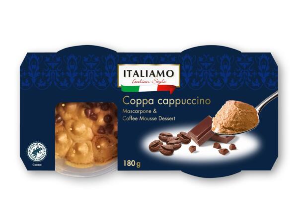 Tiramisu eller Coppa cappuccino