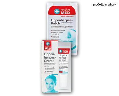ACTIVE MED Crema/Cerotti per l'herpes labiale