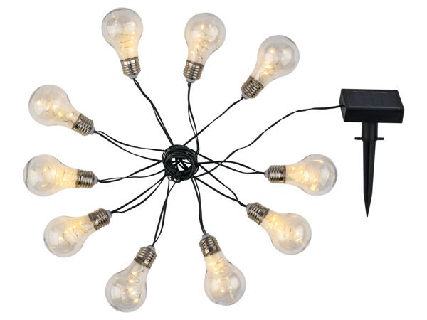 Solar Bulb String Lights