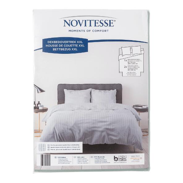 NOVITESSE(R) 				Satijnen dekbedovertrek XXL, 2 pers.