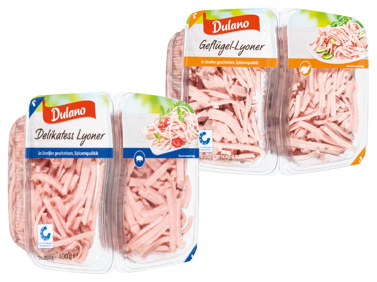 DULANO Delikatess Lyoner/Geflügel Lyoner