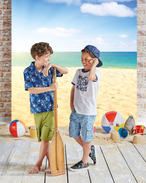 Boys Tropical T-Shirts 3 Pack