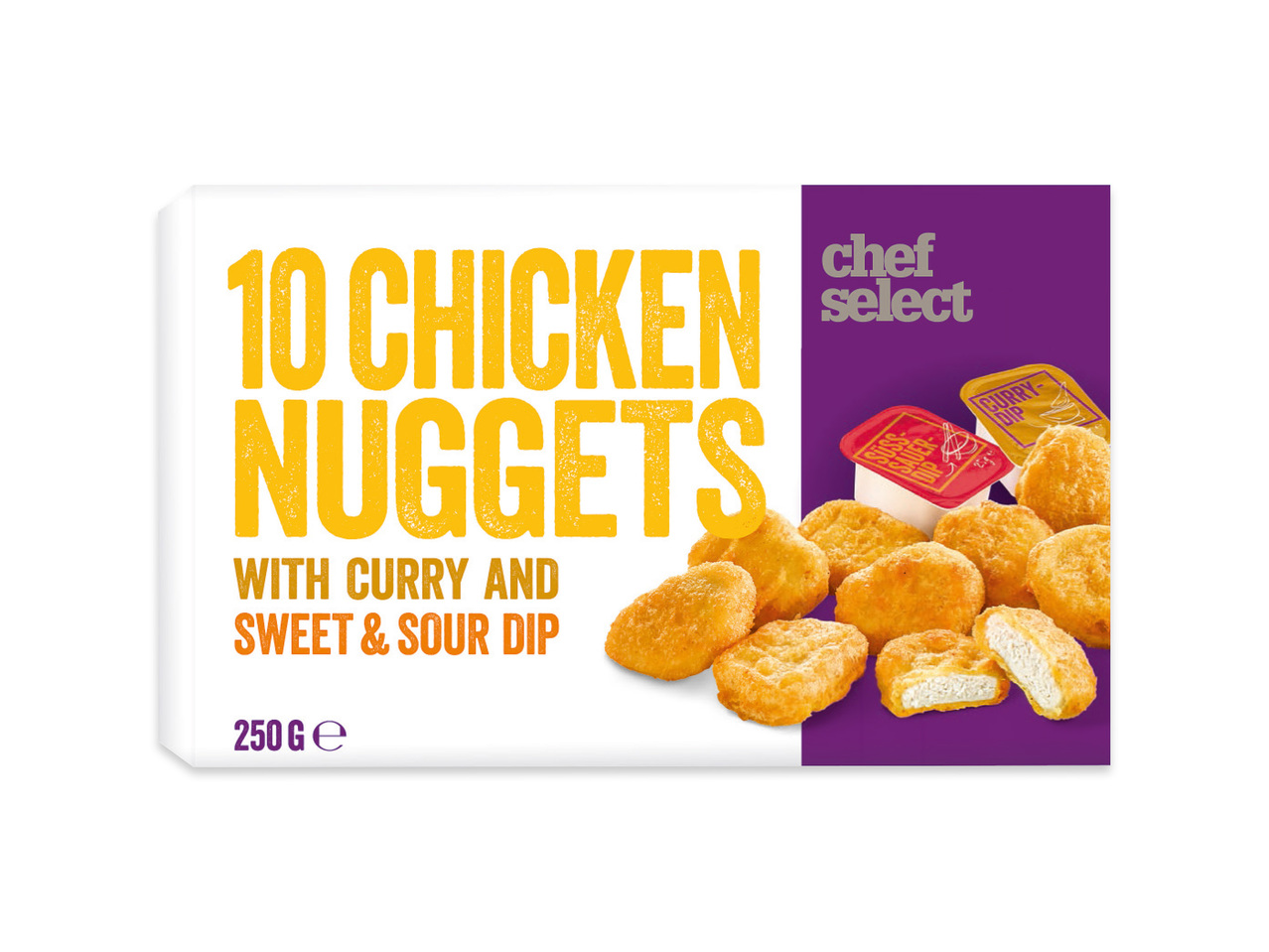 Kycklingnuggets med dipsås