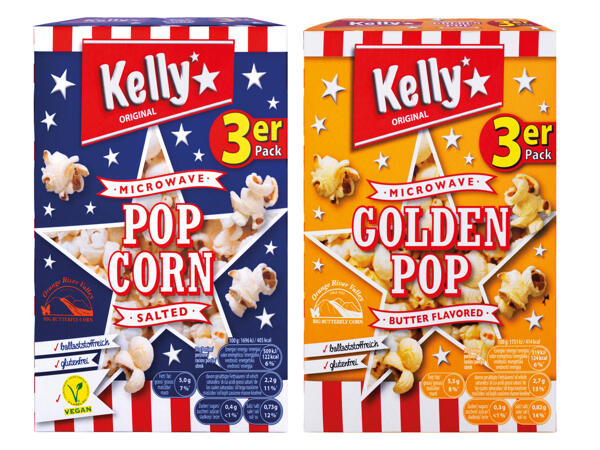Kelly‘s Mikrowellen Popcorn 