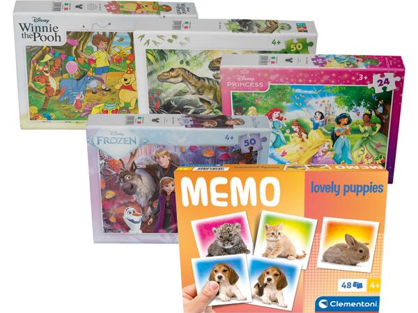 Pussel/memory-spel