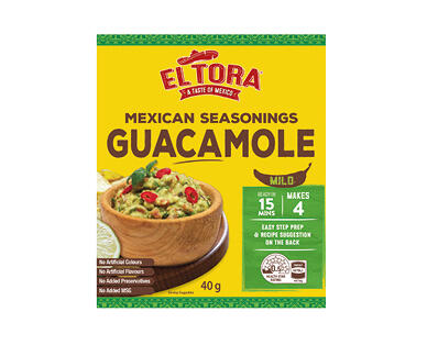 El Tora Authentic Mexican Seasoning 40g