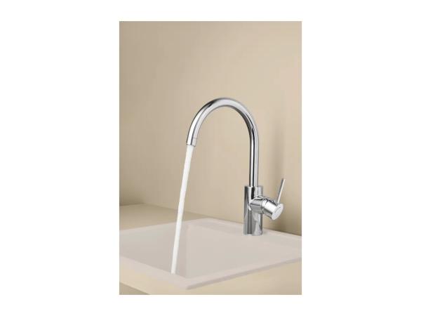 Curved Mixer Tap