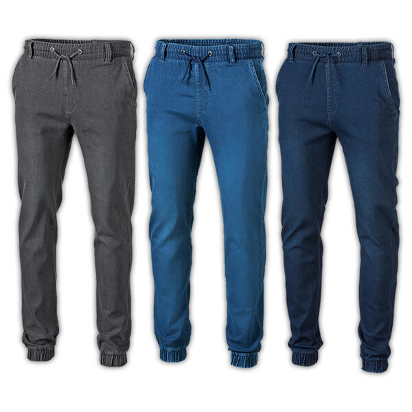 Sweat Denim Jogg-Jeans