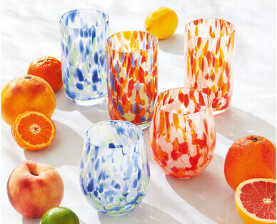 Glass Drinkware 2pk