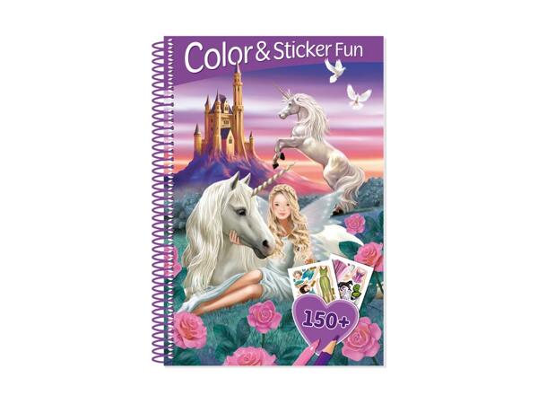 Colouring and Sticker Book