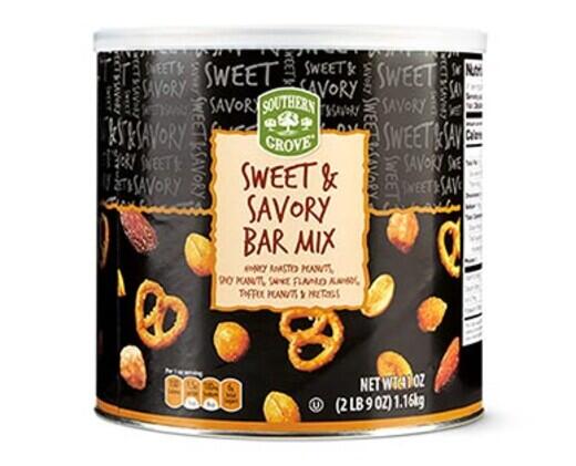 Southern Grove 
 Bar Mix Sweet & Savory or Sweet & Cajun