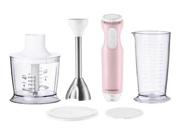 Silvercrest Pink Hand Blender Set