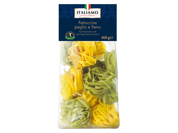 ITALIAMO Fettuccine paglia e fleno