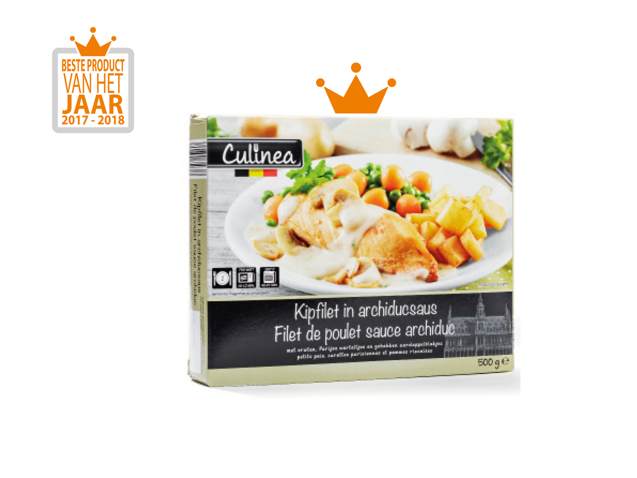 Kipfilet in archiducsaus