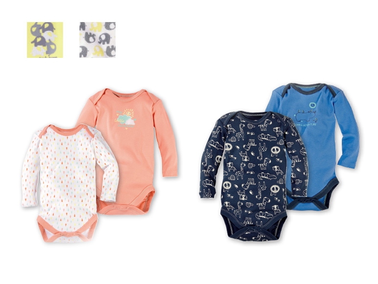 LUPILU Baby Long-Sleeved Bodysuits