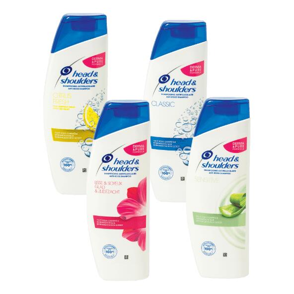 Shampooing Head & Shoulders