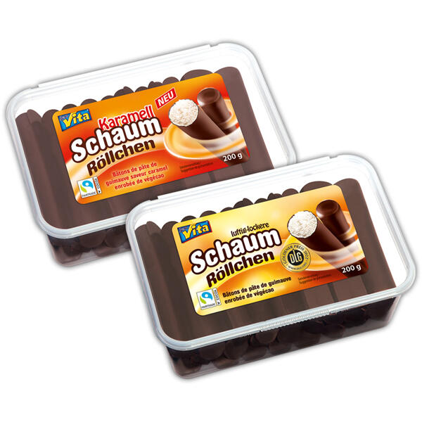 Schaum Röllchen