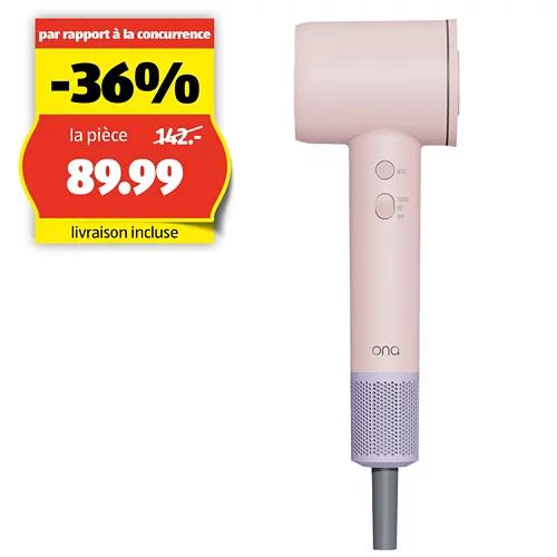 ONA Sèche-cheveux haute vitesse Deluxe, rose