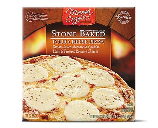 Mama Cozzi's Pizza Kitchen 
 Stone Baked Pizza Four Cheese or Veggie