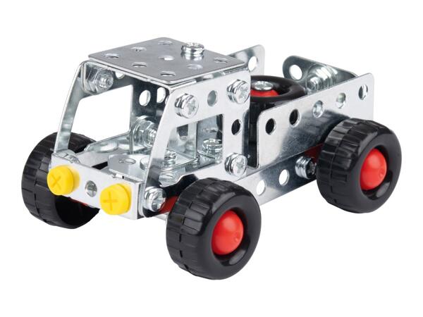 Playtive Build Your Own Metal Lorry Kit - 79 Piece Set