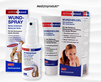 ACTIVE MED Wundspray/-heilgel