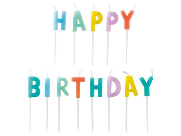 Birthday candles