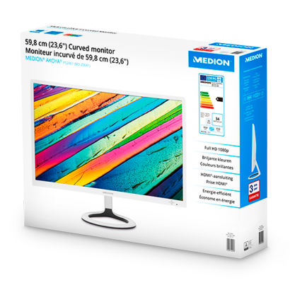 Moniteur incurvé de 59,8 cm (23,6")