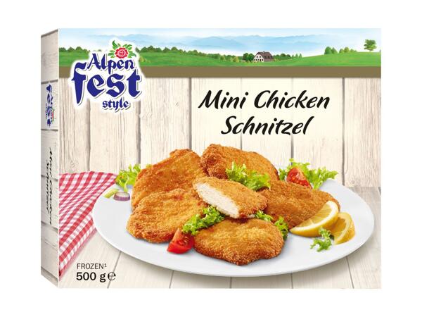 Mini escalopes de poulet
