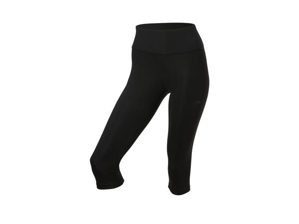 Ladies' cropped sports leggings