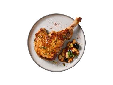 Marinated Pork Tomahawk