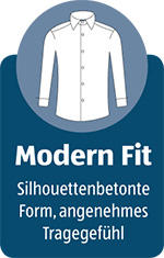 ROYAL CLASS SELECTION Modern Fit Hemd, 1/1-Arm