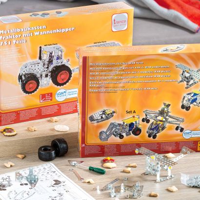 Metalen constructiespel