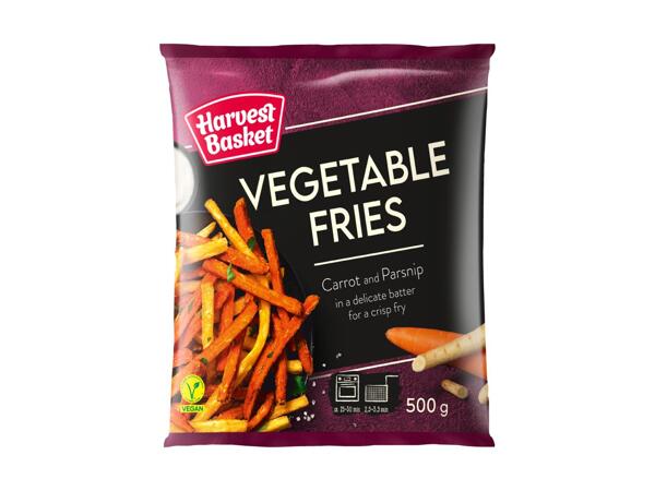 Pommes frites de légumes