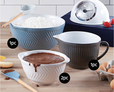Stoneware Mixing Bowls