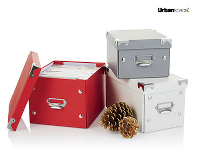 CD, DVD OR PHOTO STORAGE BOXES