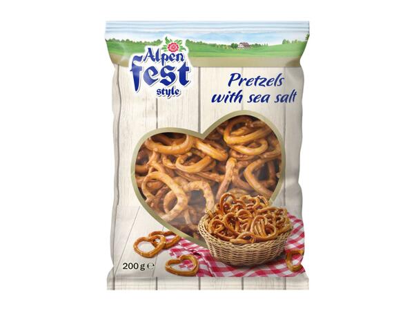 Alpenfest Heart-shaped Pretzels