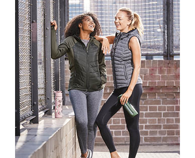 Ladies Fitness Puffer Vest