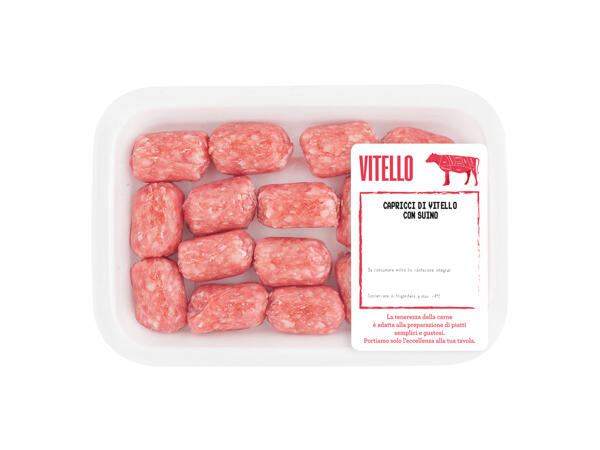 Veal and Pork Morsels