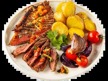 Deluxe Deluxe 2 Irish Angus Striploin Steaks