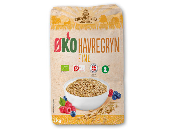 CROWNFIELD Økologiske havregryn