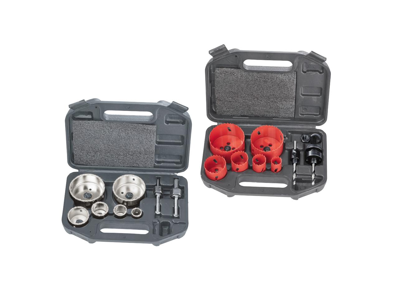 POWERFIX Bi-Metal/Carbide Hole Saw Set