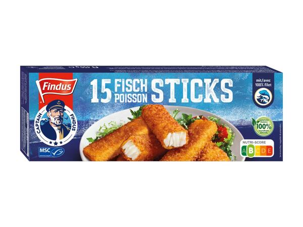 Bâtonnets de poisson MSC Findus