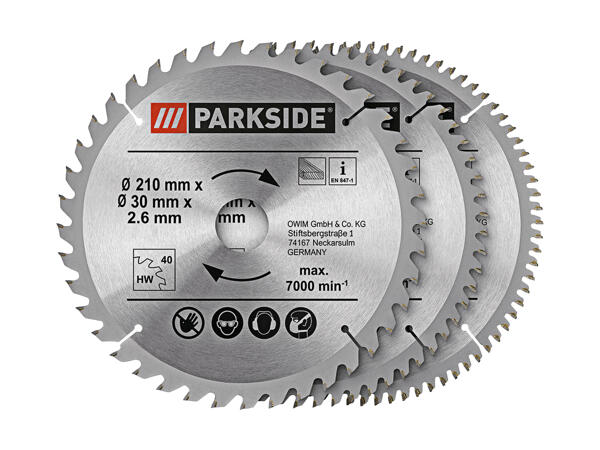 PARKSIDE(R) Savklingesæt