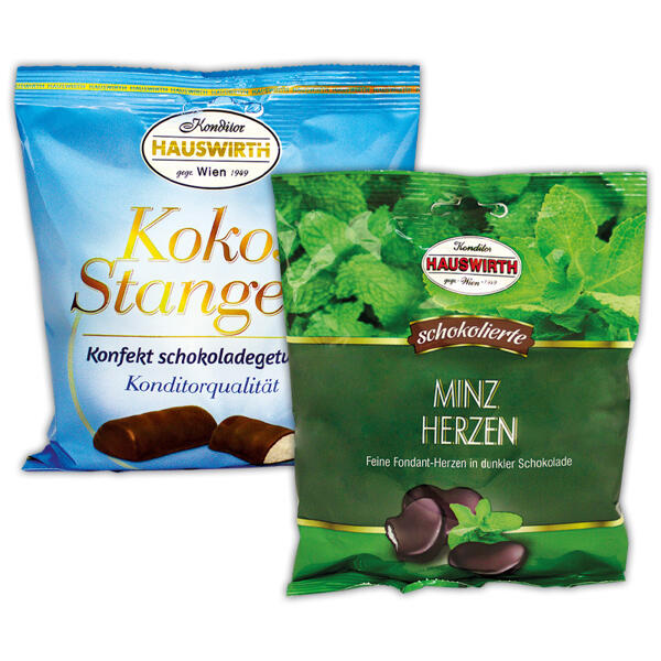 Minz Herzen / Kokos-Stangerl