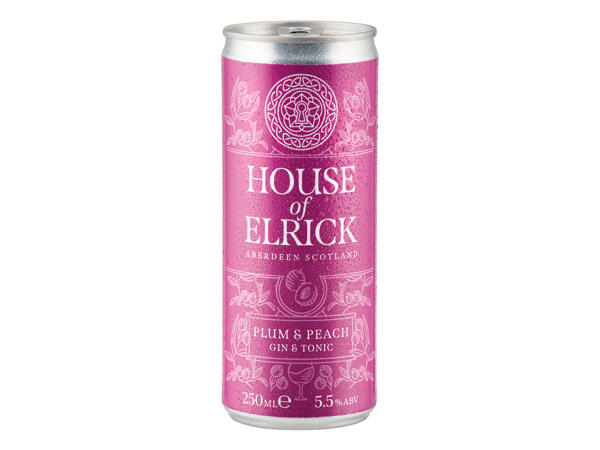 Plum & Peach Gin & Tonic