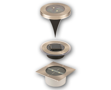 Faretto solare LED a pavimento CASALUX