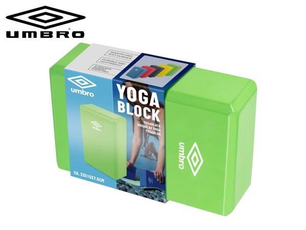 UMBRO Fitness Equipment - Yoga Block Green
